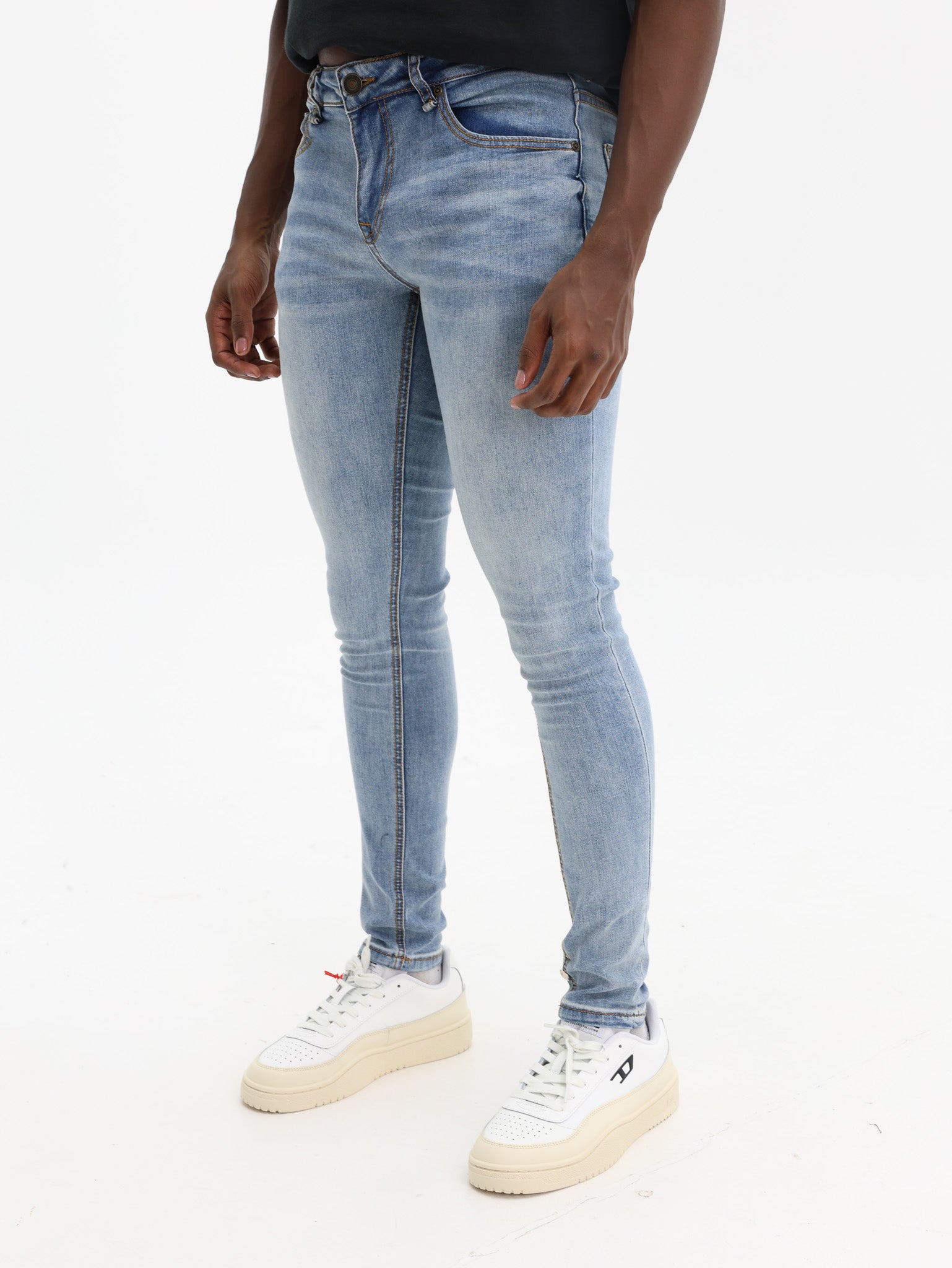 Rossimoda Jeans Core Skinny Fit Denim Blue